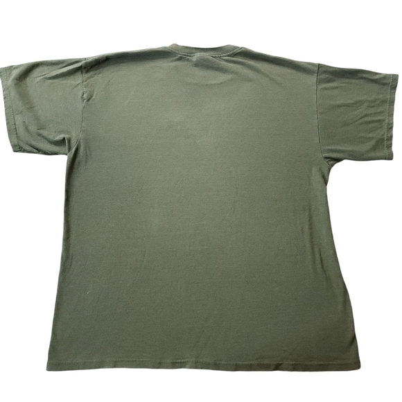 Y2K Nike Embroidered Swoosh T-Shirt sz XL Grey Tag - Picture 2 of 5